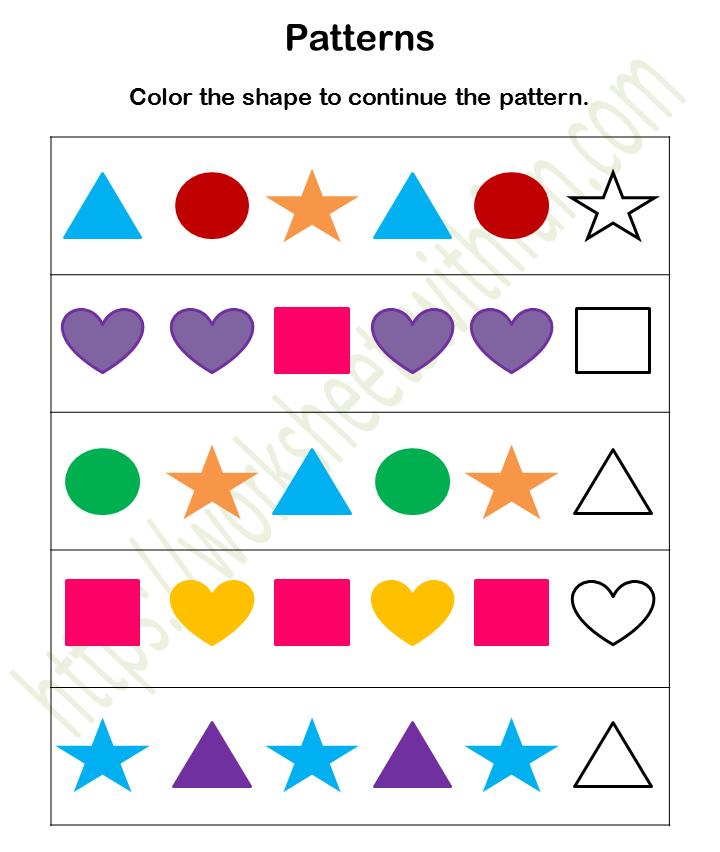 mathematics-preschool-patterns-worksheet-2-color